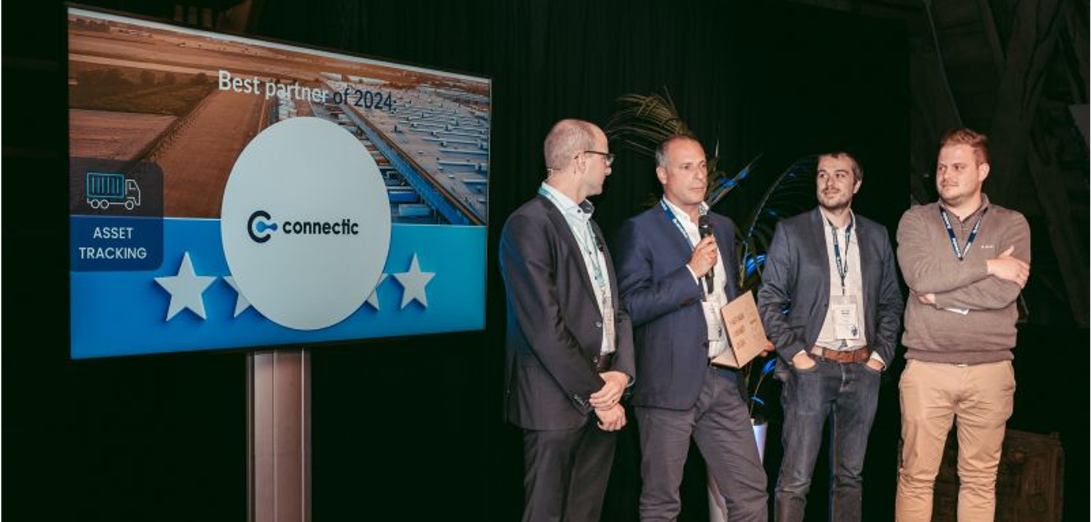 Connectic élu Partner of the Year par Sensolus