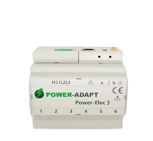 Centrale de mesure Power-Elec, 3 départs, Ethernet et LoRa